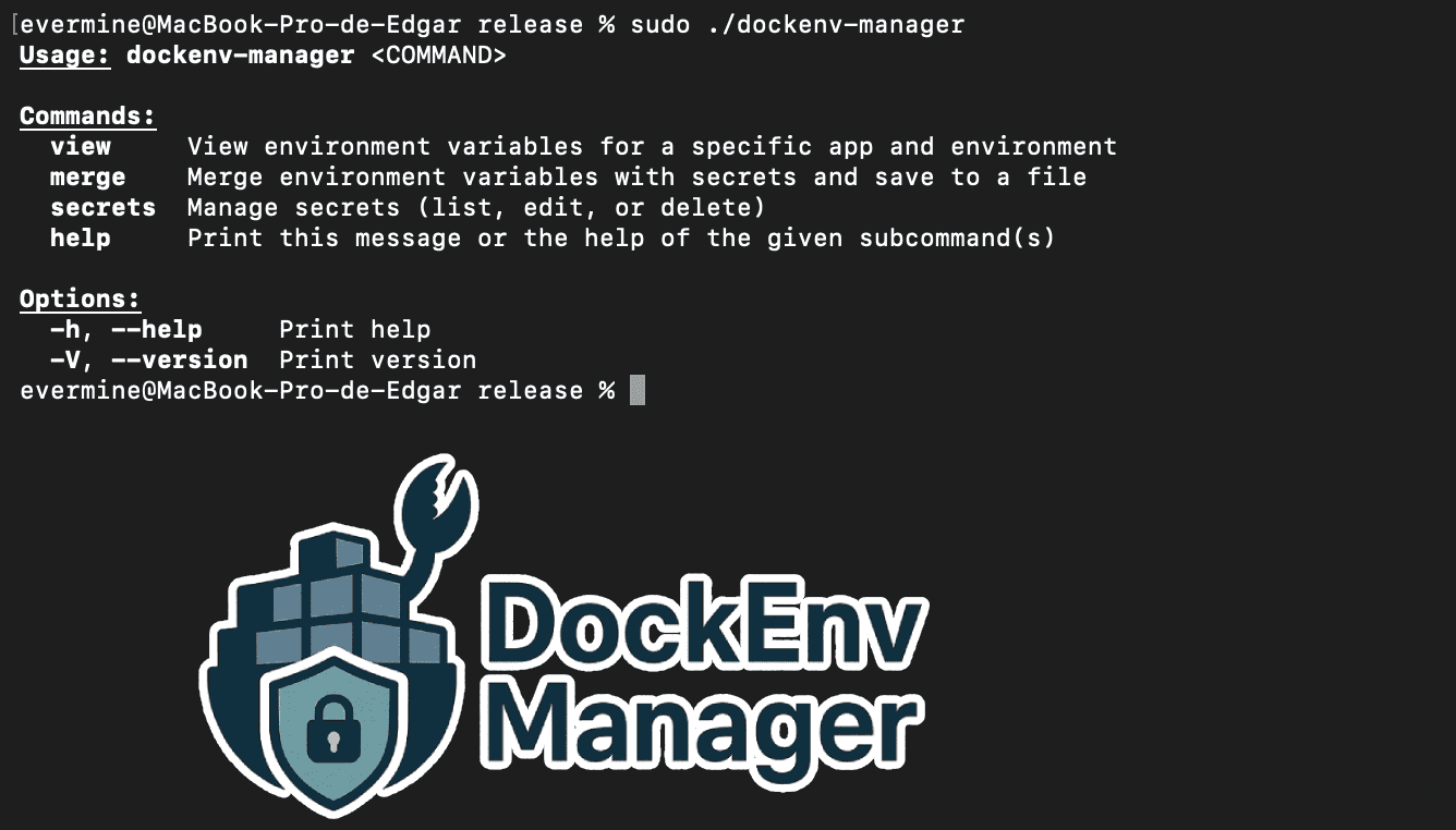 DockEnv Manager